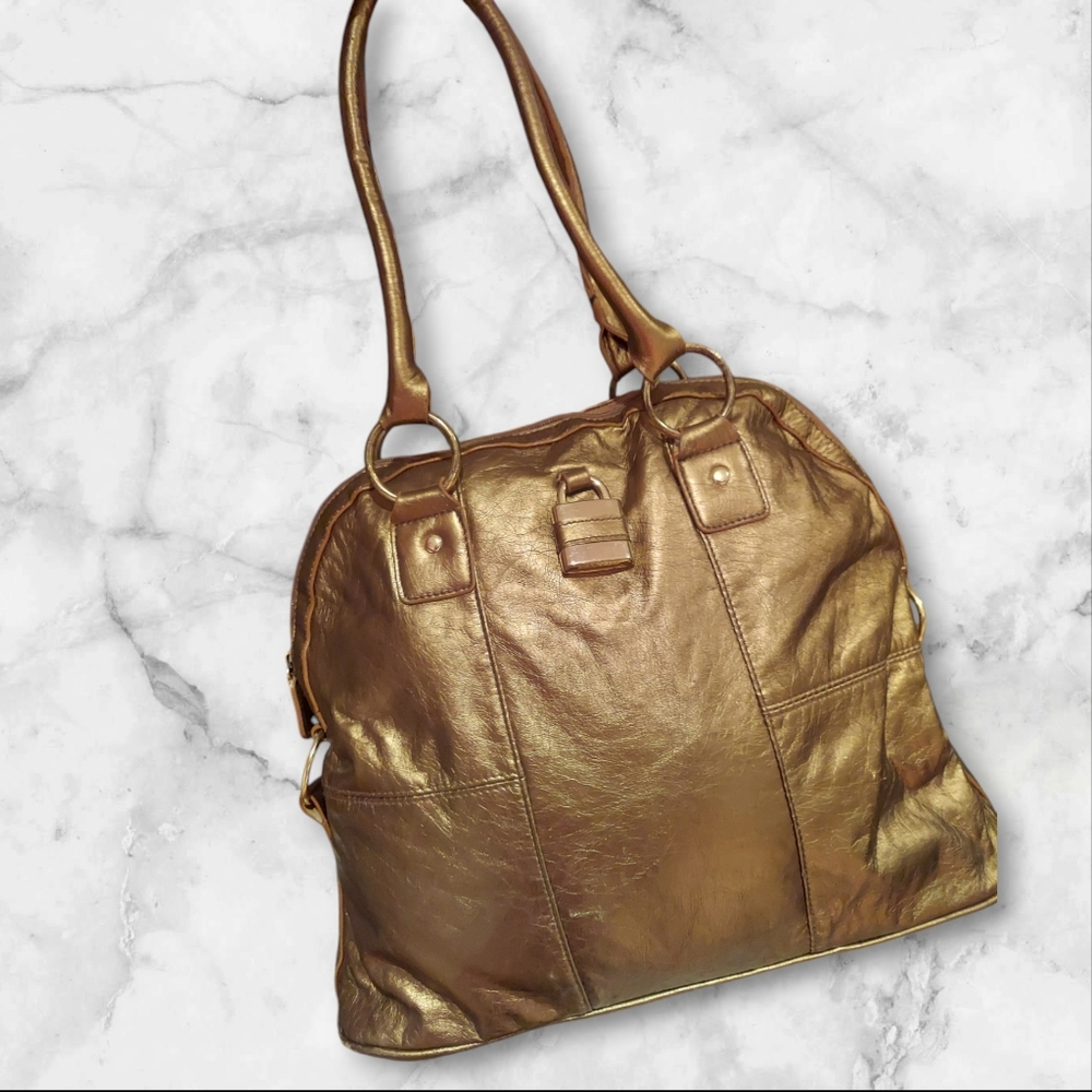 Bronze lock bag (ADD ON ITEM)